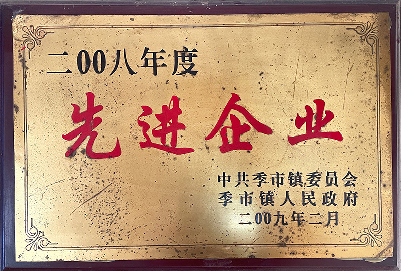 2008年度先進(jìn)企業(yè)